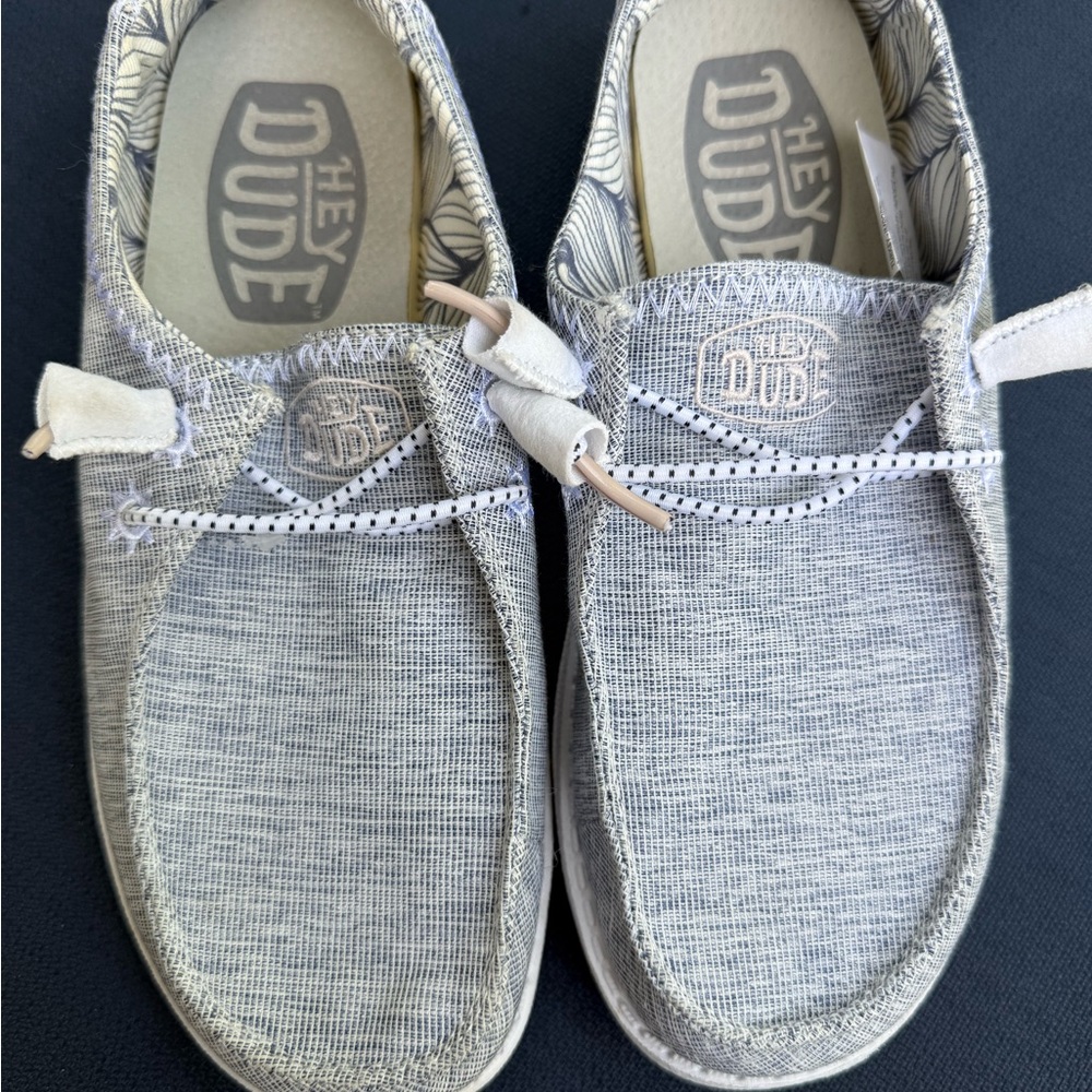 Hey Dude Gray Sneakers Casual Comfort
